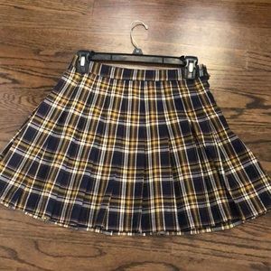 Plaid skirt